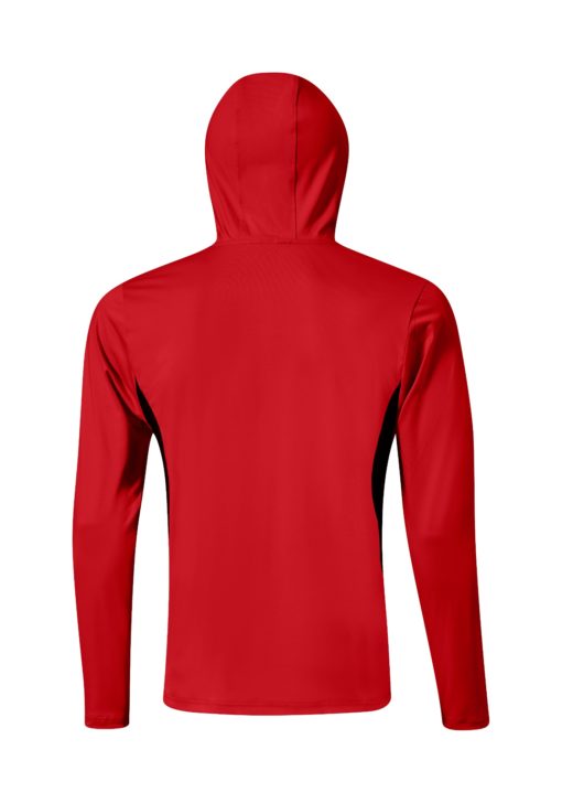 Mizuno G-Style Hoodie Red - Bild 2