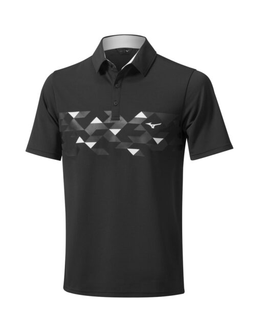 Mizuno Winter Checker Polo Shirt Thermo - Bild 4