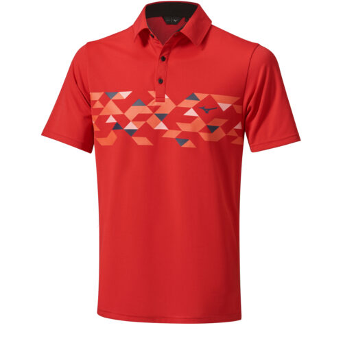 Mizuno Winter Checker Polo Shirt Thermo - Bild 2