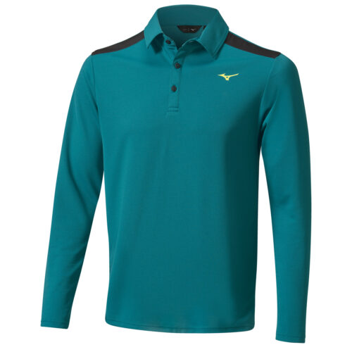Mizuno Winter Elite L/S Polo Shirt - Bild 3