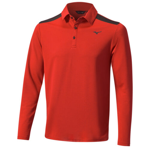 Mizuno Winter Elite L/S Polo Shirt - Bild 2