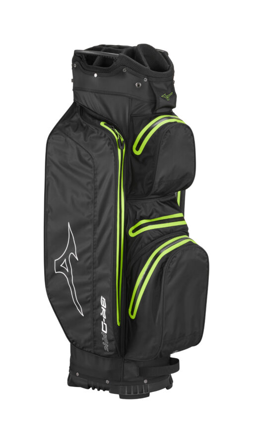 Mizuno BR-DRI Cart Bag Black/Green - Bild 2