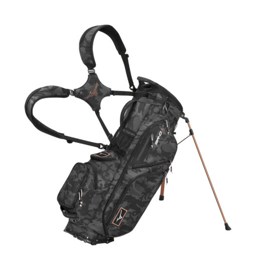 Mizuno BR-DX Stand Bag Black Camo/Copper