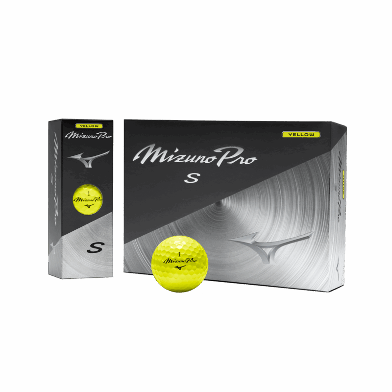 Mizuno Pro S Balls Yellow